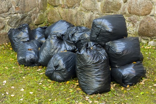 Residents disposing of old furniture in Kenton
