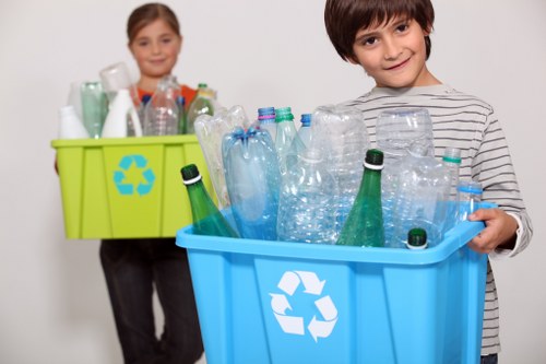 Recycling process in Kenton